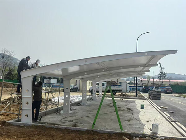 青岛膜结构车棚